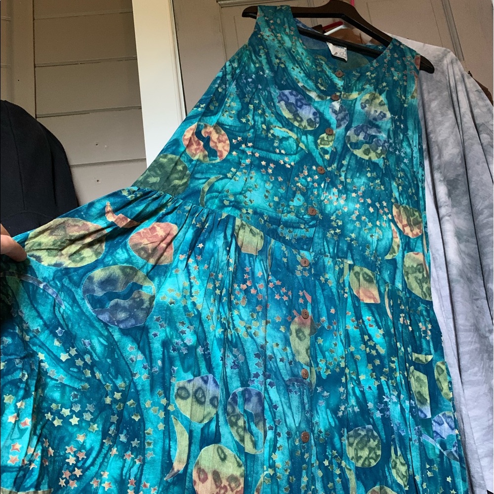 Eden Rising maxi dress w/ pockets S - L like new